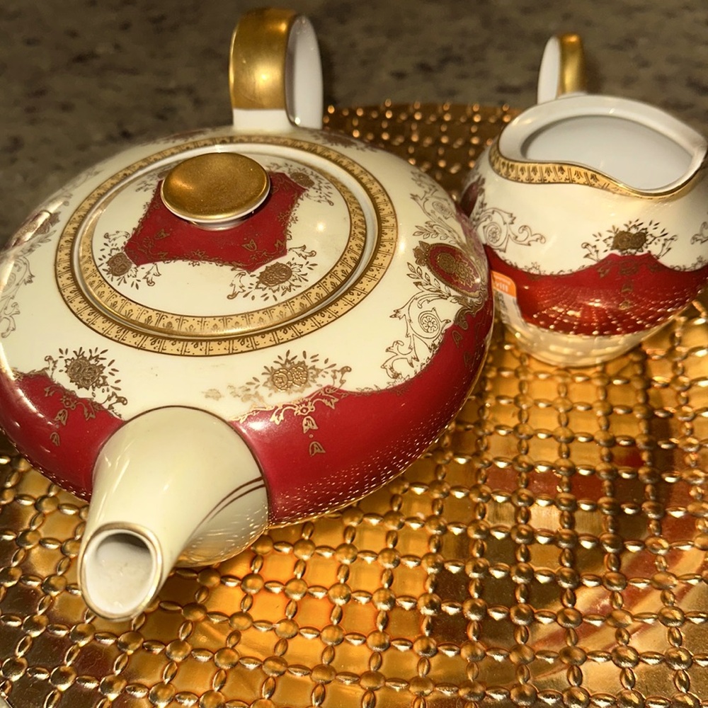 teapot and creamer, New two items!